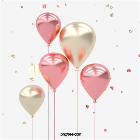 Gold Balloon 3d Images Hd, 3d E Gold Textured Balloon, Balloon Clipart, Balloon, Three ...