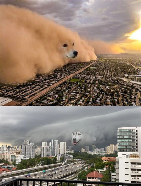 Took a stab at making a meme template from the storm clouds photo : r ...