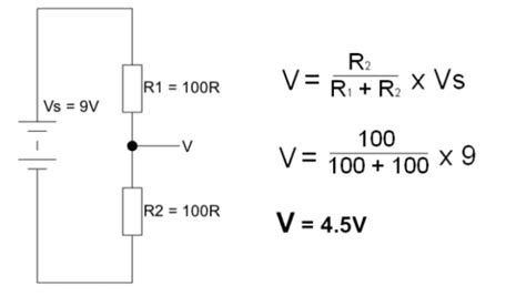 Voltage Divider Online Calculator