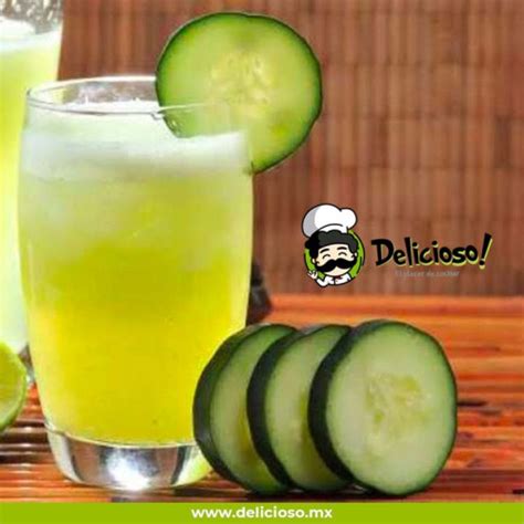 ¿Cómo preparar Agua de pepino con limón?.