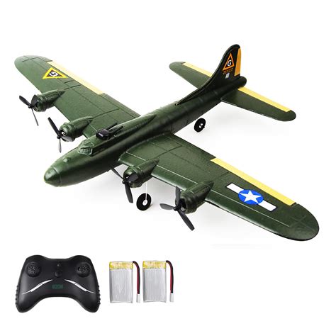 Epipgale B-17 RC Plane Ready to Fly, Easy to Fly RC Glider for Kids & Beginners, Hobby Remote ...