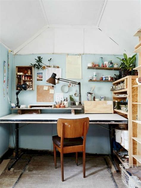 70 Favorite DIY Art Studio Small Spaces Ideas - Ideaboz | Art studio at ...