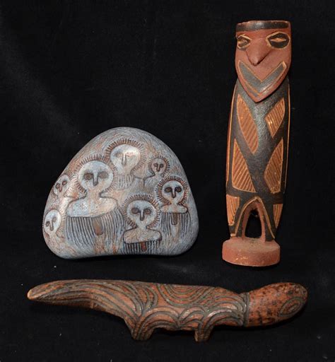 Sold Price: Three Aboriginal Artefacts - January 1, 0122 6:00 PM AEDT