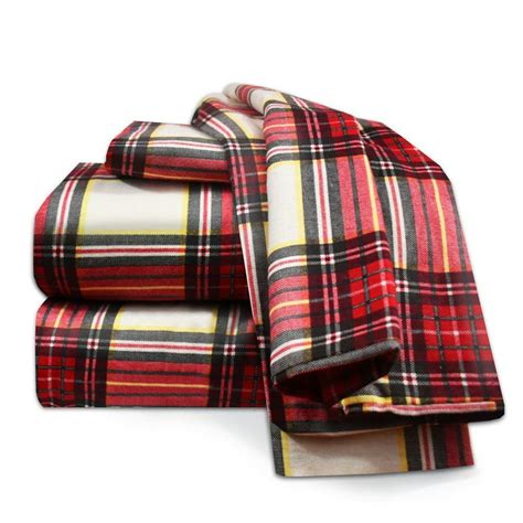 Split King 100% Cotton Luxury Winter Flannel Sheet Set Warm Cozy Heavyweight