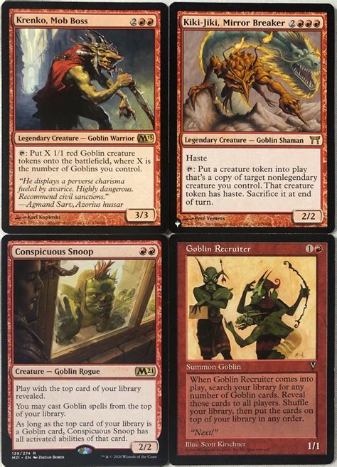 EDH Goblin Deck - MTG Magic Krenko Commander | eBay