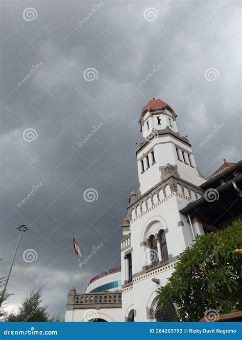 Lawang Sewu Building Heritage Stock Photo - Image of heritage, dark ...