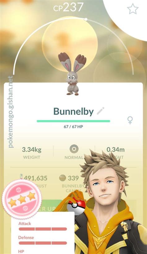 Bunnelby - Pokemon Go