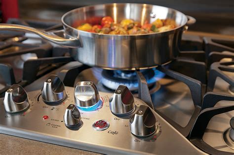 Questions and Answers: GE Café 36" Built-In Gas Cooktop CGP650SETSS - Best Buy