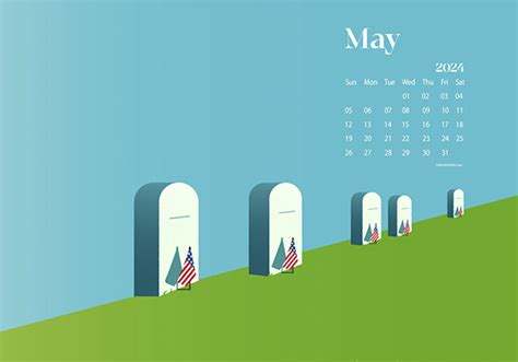 May 2024 Desktop Wallpaper Calendar - CalendarLabs