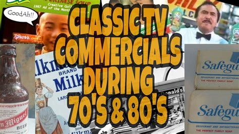 THROWBACK...CLASSIC TV COMMERCIALS OF THE 70's and 80's ll A MUST WATCH VIDEO - YouTube