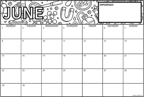 Free Children S Calendar Printable - 2024 CALENDAR PRINTABLE