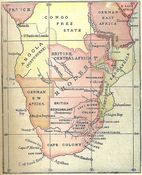 Appendix F. Maps of Rhodesia and Southern Africa