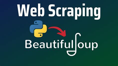 How to Easily Scrape Websites with Python and Beautiful Soup (Web ...