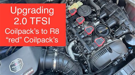 “Red R8” NGK Coil Packs, Upgrading 2.0 TFSI coil packs from autodoc on the Audi Allroad 💥💪 - YouTube