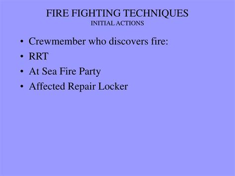 PPT - FIRE FIGHTING TECHNIQUES PowerPoint Presentation, free download - ID:1751368