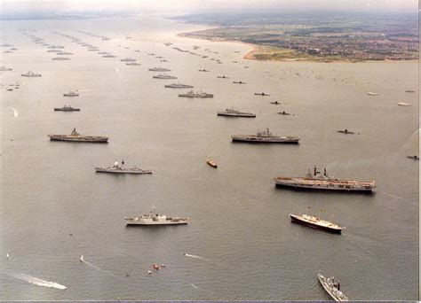 Spithead Review of the Fleet 1977. Aerial Image | TO ENLARGE… | Flickr