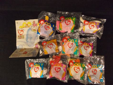 Buy McDonald's 1996 Ty Beanie Babies Complete Set 1-10 & Happy Meal Bag Online at desertcartUAE