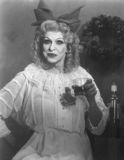 Charles Pierce as Bette Davis