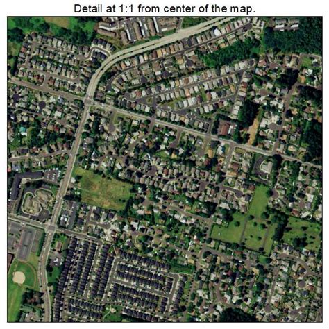 Aerial Photography Map of Troutdale, OR Oregon