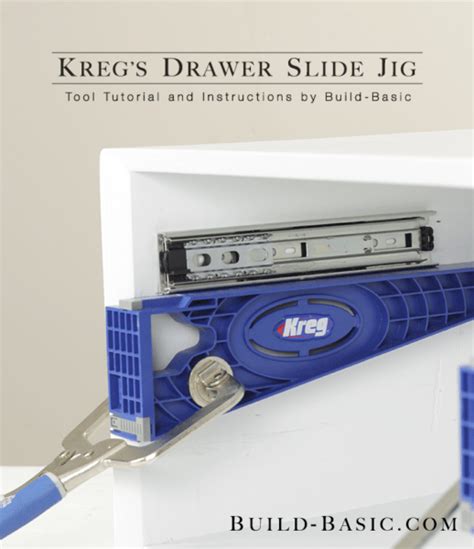 How to Use a Kreg Drawer Slide Jig ‹ Build Basic