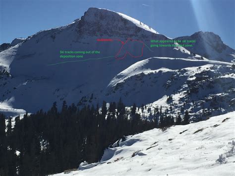 **Updated** Skier Partially Buried in Avalanche in Lake Tahoe, CA Yesterday | Avy Report ...