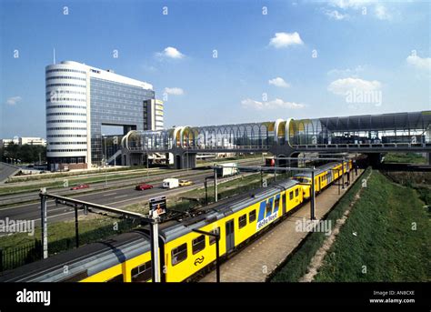 Zoetermeer Netherlands holland train station ns Stock Photo - Alamy