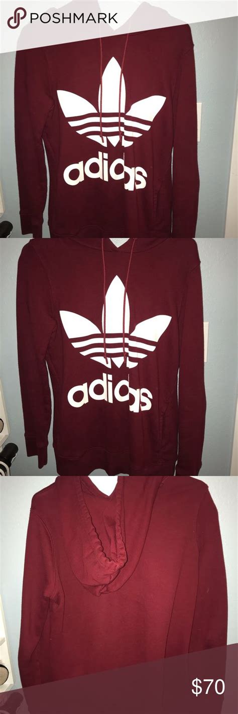 Maroon Adidas Hoodie | Adidas hoodie, Adidas, Hoodies