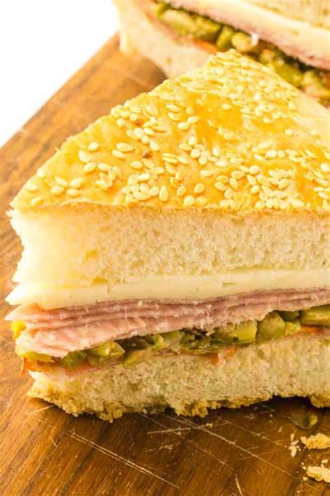 Homemade Muffuletta Bread for Delicious Sandwiches at Hom