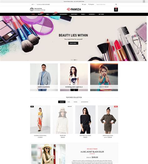 Multipurpose Shopify theme fits any business model