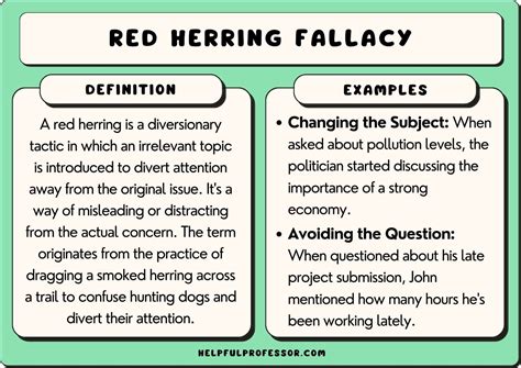 15 Red Herring Fallacy Examples (2024)