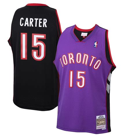 Men's Mitchell & Ness Vince Carter Purple Toronto Raptors 1999-00 ...