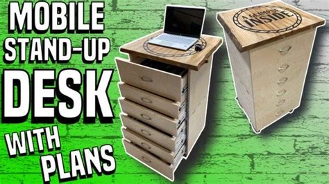 Mobile Shop Desk With Storage Detailed Plans - Etsy | Mobile shop, Shop desk, Desk storage