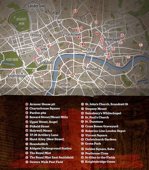 Map shows where 1000s of London's Black Death plague victims were buried | Daily Mail Online