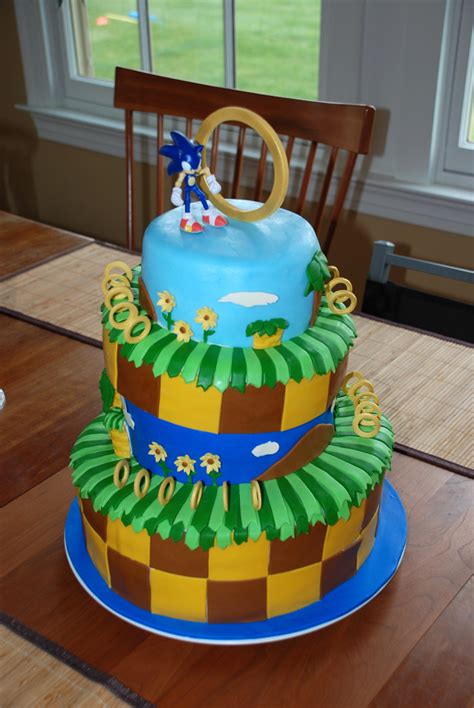 Sonic Cake-1 | Sonic the Hedgehog Cake | Linda | Flickr