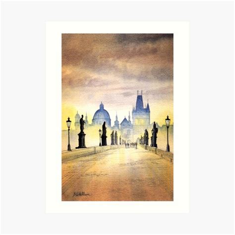 Charles Bridge Art Prints | Redbubble