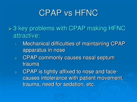 PPT - High Flow Nasal Cannula for Patient Care Units- ACH PowerPoint Presentation - ID:3553812