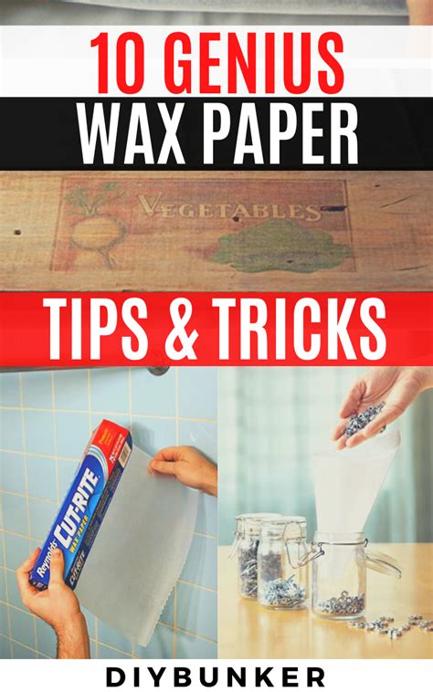 10 Genius Wax Paper Life Hacks for Your Household Needs | Wax paper, Household hacks, Useful ...