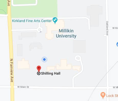 Millikin University Campus Map – Interactive Map