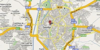 Seville map - Maps Seville (Andalusia - Spain)