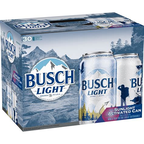 Busch Light® Beer, 30 Pack 12 fl. oz. Cans - Walmart.com