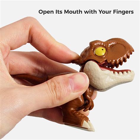 Dinosaur Toys, Realistic Figures with Movable Leg Tail and Mouth,... – One-Touch Top Tred Toys