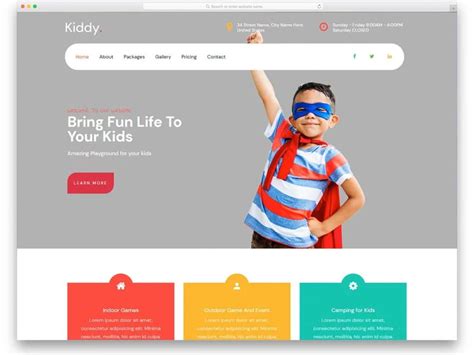 31 Free School Website Templates For Millennial Students 2020