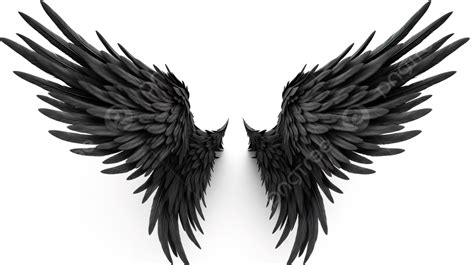 Black Angel Wings Wallpaper