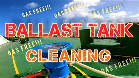 BALLAST TANK CLEANING - YouTube
