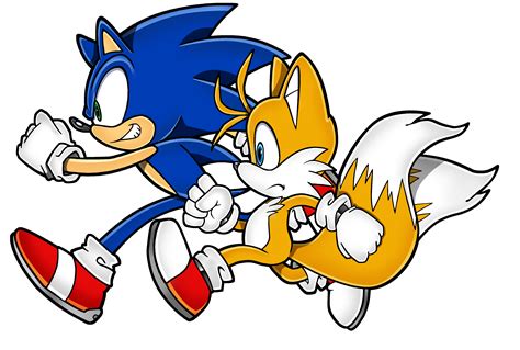 sonic and tails by daggerslashs on DeviantArt