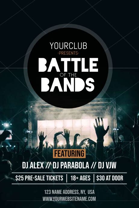 Battle of the Bands | PosterMyWall