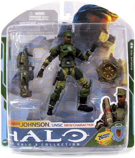 McFarlane Toys Halo 3 Series 5 Sgt. Avery Johnson UNSC Action Figure ...