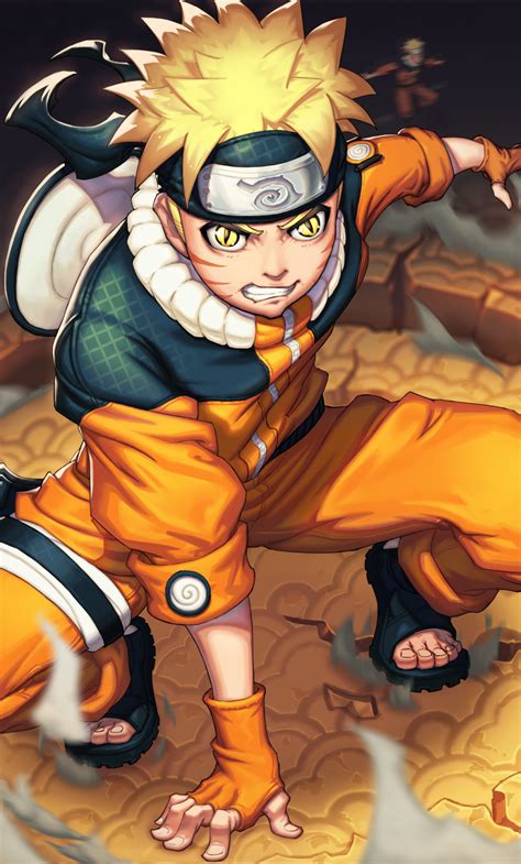 1280x2120 Resolution Naruto Uzumaki 4K Art iPhone 6 plus Wallpaper ...