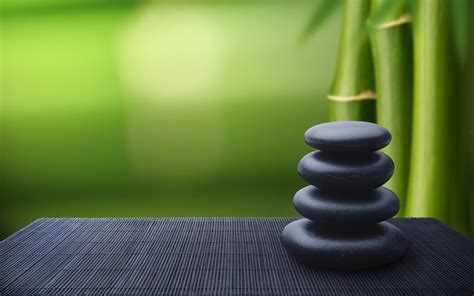 Bamboo Stones Zen Meditation Fresh New HD Wallpaper Best Quality | HD ... | Zen meditation ...