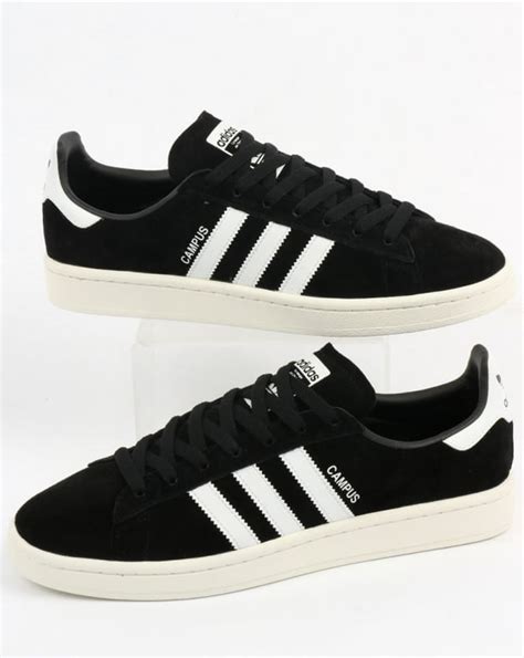 Adidas Campus Trainers Black/White,originals,suede,shoes,mens